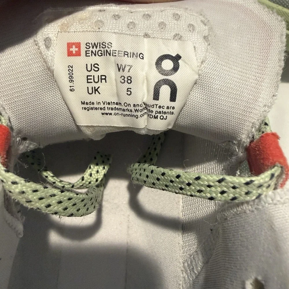 On‎ Cloudmonster Women's Lightweight Running Shoes Gray Green